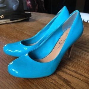 Blue Jessica Simpson Heels